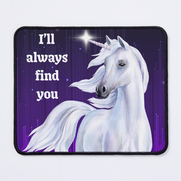 Item preview, I'll always find you retro 80's unicorn designed and sold by Strangestory.