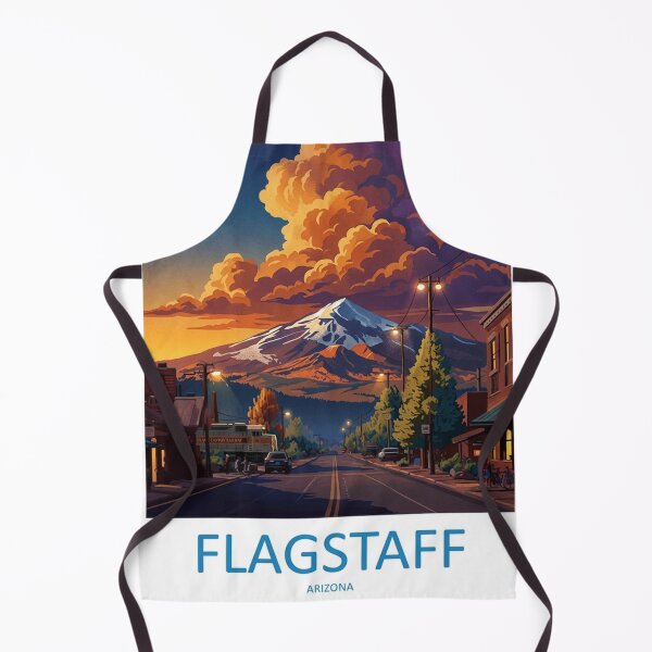 Item preview, Flagstaff Arizona Travel Design Art Print Poster Wall Tee Vest designed and sold by Cool Robot Bro..
