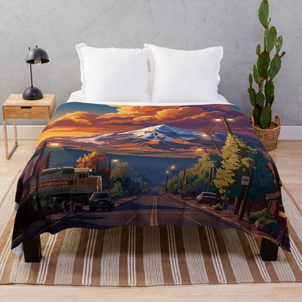 Item preview, Flagstaff Arizona Travel Design Art Print Poster Wall Tee Vest  designed and sold by Cool Robot Bro..