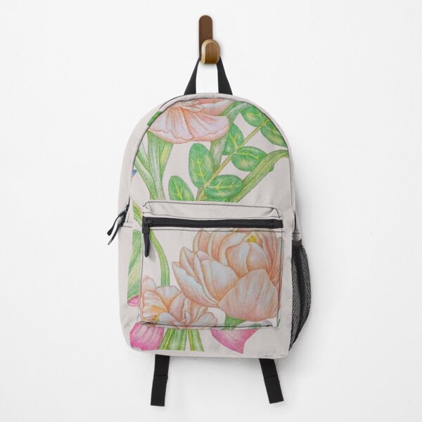 Item preview, Elegant Soft Pink Flower Bouquet Illustration designed and sold by calmcolourprint.