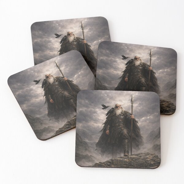 Item preview, Odin – Allfather of Asgard designed and sold by WallboundStudio.