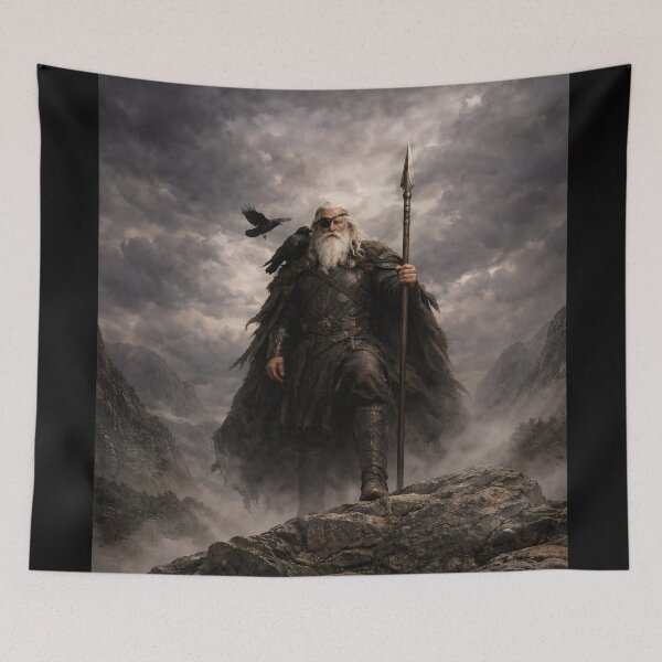 Item preview, Odín – Padre de todos los Asgard designed and sold by WallboundStudio.