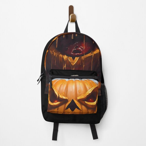 Item preview, Evil Jack O Lantern with Glowing Red Eyes Dark Halloween designed and sold by UrbanPrts.