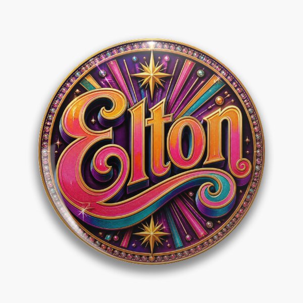 Item preview, Elton John designed and sold by LoveSomethingDifferent.