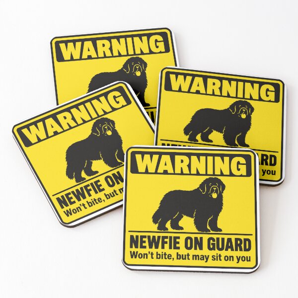 Item preview, Newfie On Guard Warning Sign designed and sold by Dago345.