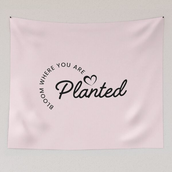Item preview, Bloom where you are planed designed and sold by moonart7lunas.