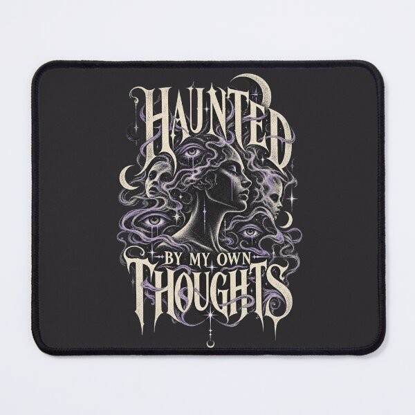 Item preview, Haunted Thoughts Gothic Face Art designed and sold by Meandmyshop.