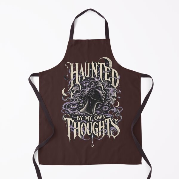 Item preview, Haunted Thoughts Gothic Face Art designed and sold by Meandmyshop.