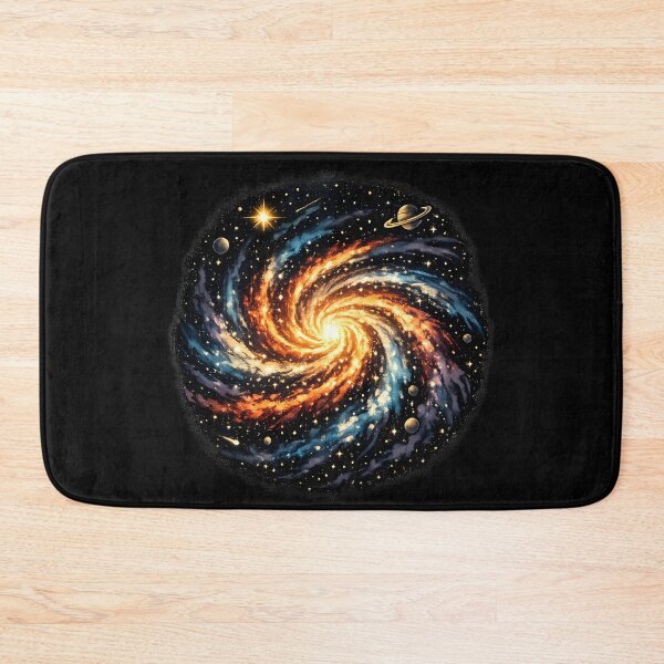 Item preview, Spiral galaxy with luminous dust lanes designed and sold by Daily Quirk.
