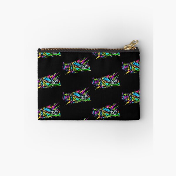 Item preview, Neon Paint Splatter Hypercar Abstract Vector Racing Art designed and sold by Nexus Space.