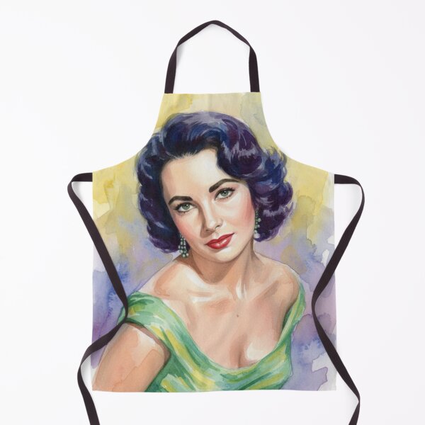 Item preview, Elizabeth Taylor, watercolours designed and sold by Pinkgnomie.