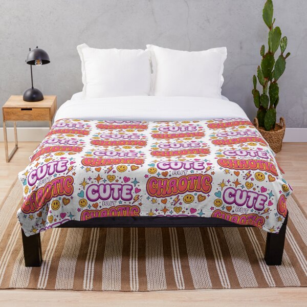 Item preview, CUTE BUT CHAOTIC - VINTAGE TYPOCRAPHY designed and sold by Randomnessy.