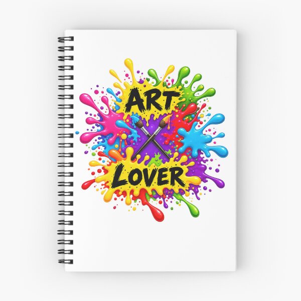 Item preview, Art Lover – Colourful Bold Typography Design designed and sold by Yesmalady.