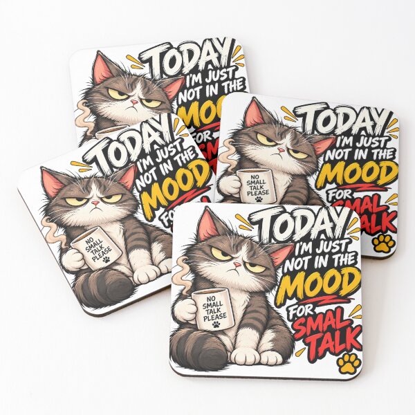 Item preview, Mr. Grumpy – Today I'm Just Not in the Mood for Small Talk designed and sold by Strongermind.
