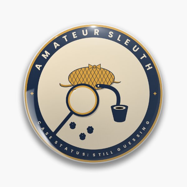 Item preview, Amateur Sleuth Case Status Still Guessing Funny Detective T-Shirt designed and sold by Mega-Shopping.