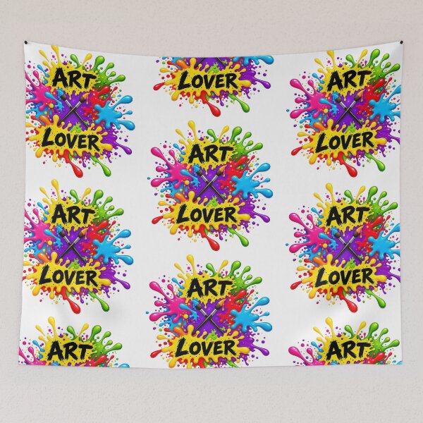 Item preview, Art Lover – Colourful Bold Typography Design designed and sold by Yesmalady.