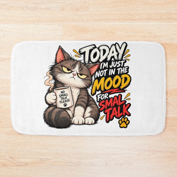 Item preview, Mr. Grumpy – Today I'm Just Not in the Mood for Small Talk designed and sold by Strongermind.