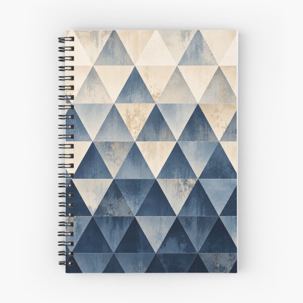 Item preview, Triangle Ombré (Indigo) designed and sold by WeaveSphere.
