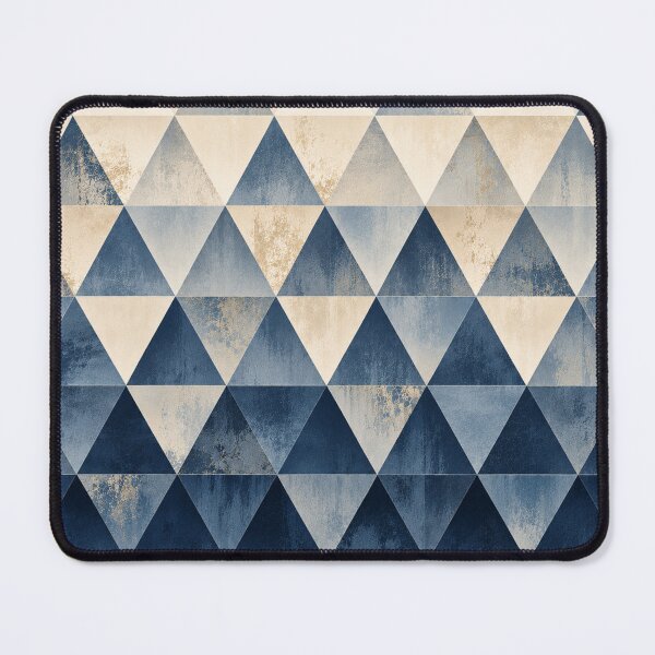 Item preview, Triangle Ombré (Indigo) designed and sold by WeaveSphere.