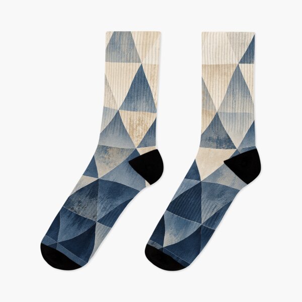 Item preview, Triangle Ombré (Indigo) designed and sold by WeaveSphere.