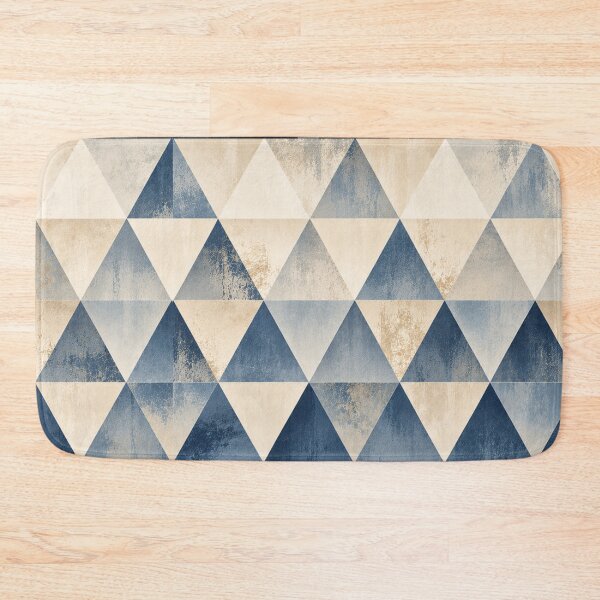 Item preview, Triangle Ombré (Indigo) designed and sold by WeaveSphere.