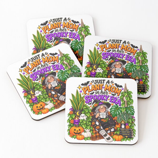 Item preview, Just a Plant Mom in Her Spooky Era designed and sold by CottageGardenCo.