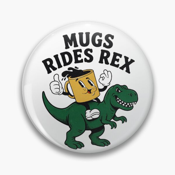 Item preview, Mugs Rides Rex T-Shirt designed and sold by “Popvanta – pop-culture-t-shirt-store .