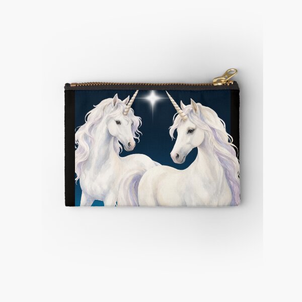 Item preview, Twin unicorns on the grid designed and sold by Strangestory.