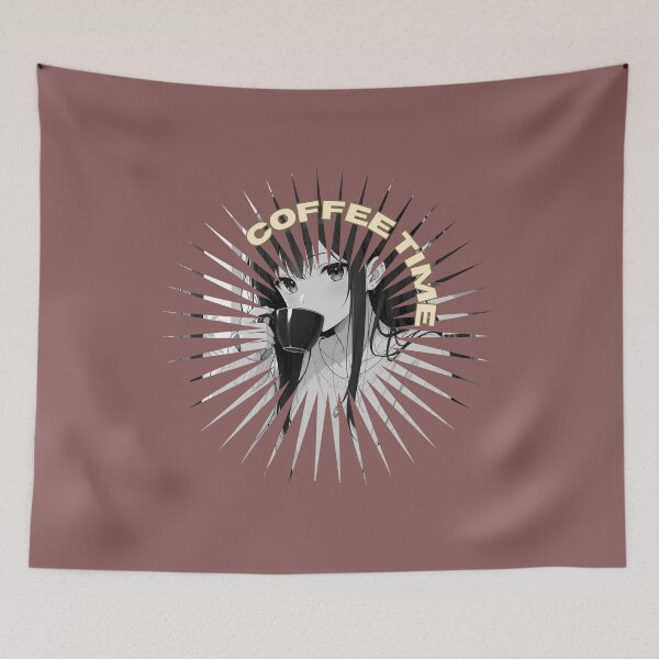 Item preview, coffee time designed and sold by moonart7lunas.
