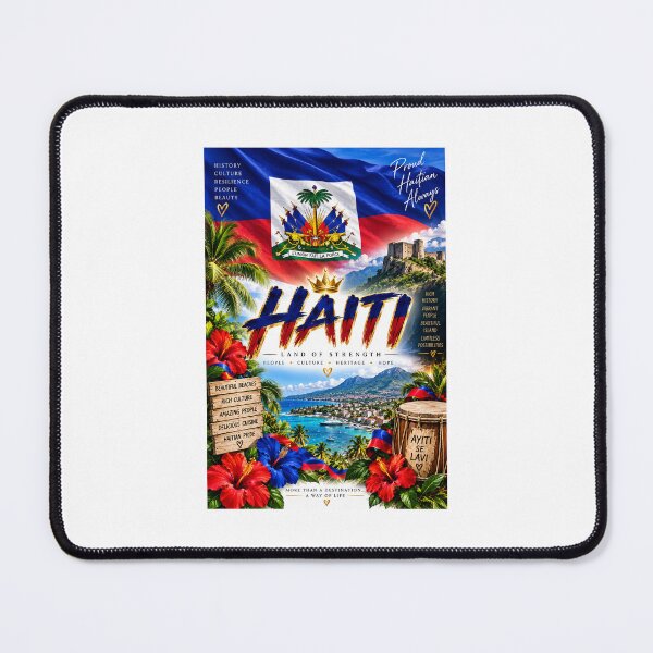 Item preview, Haiti Pride – Haitian Culture, Strength & Heritage designed and sold by Crowned Canvas Studio ⭐ .
