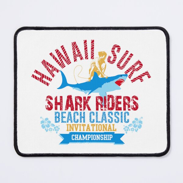Item preview, Surf shark riders hawaii beach. designed and sold by JrNergal.