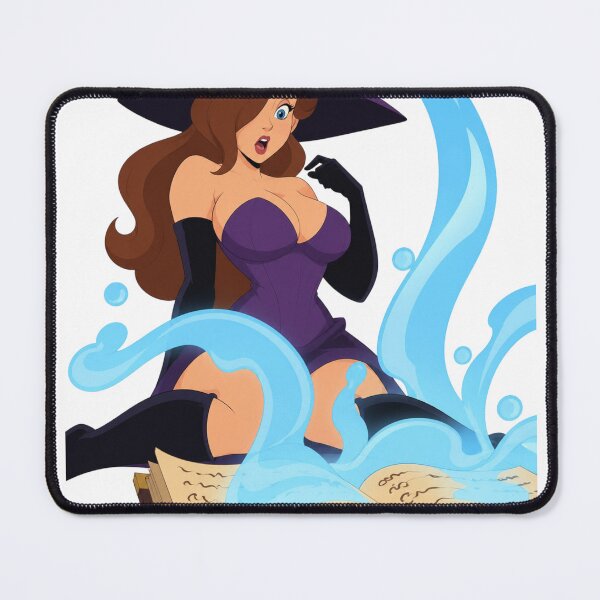 Item preview, Retro Cartoon Witch Pin Up – Magical Vintage Fantasy designed and sold by  Hollow Moon Studios..