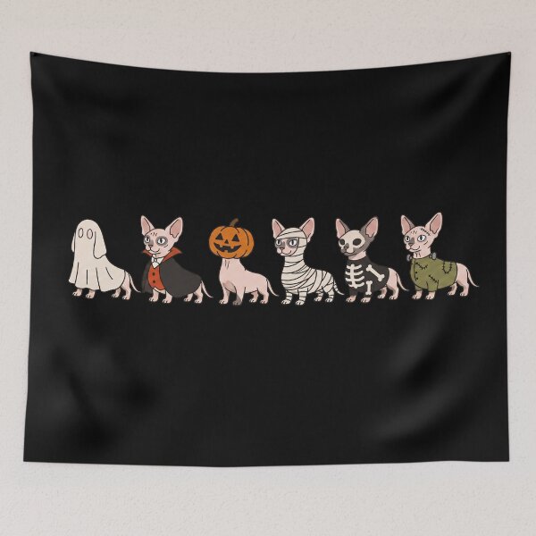 Item preview, Funny Sphynx Cat Halloween Costume Trick or Treat Mom Dad Kids designed and sold by FurryHavenPH.
