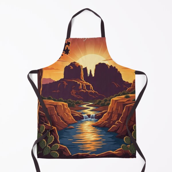 Item preview, Sedona Arizona Travel Design Art Print Poster Wall Tee Vest  designed and sold by Cool Robot Bro..