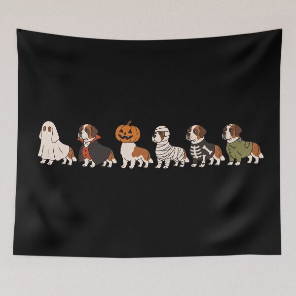 Item preview, Funny St. Bernard Halloween Costume Trick or Treat Mom Dad Kids designed and sold by FurryHavenPH.