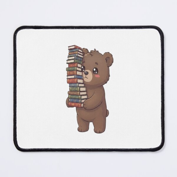 Item preview, Cute Bear Carrying Stack Books designed and sold by Ella_Sketch.