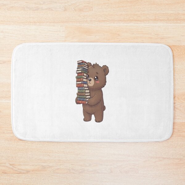 Item preview, Cute Bear Carrying Stack Books designed and sold by Ella_Sketch.