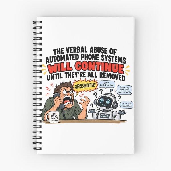 Item preview, The Modern Automated Phone System Experience designed and sold by nikkolaus.