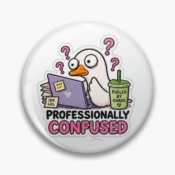 Item preview, Professionally Confused Goose designed and sold by Bend-The-Trendd.