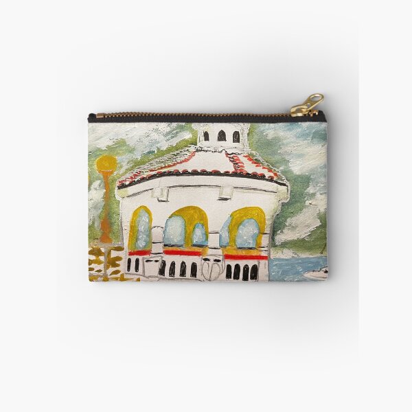 Item preview, Mirador Waterfront Pavilion Watercolor designed and sold by BirdandaBrush.