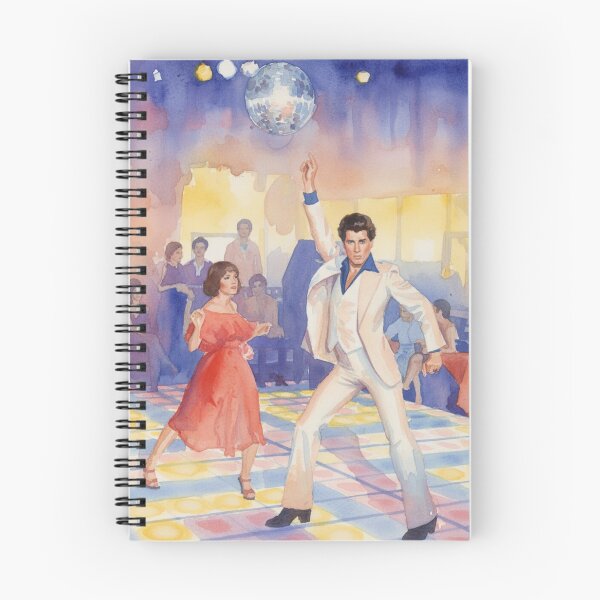 Item preview, Saturday Night Fever, watercolours designed and sold by Pinkgnomie.