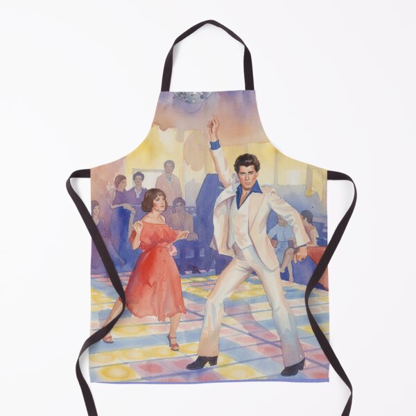 Item preview, Saturday Night Fever, watercolours designed and sold by Pinkgnomie.
