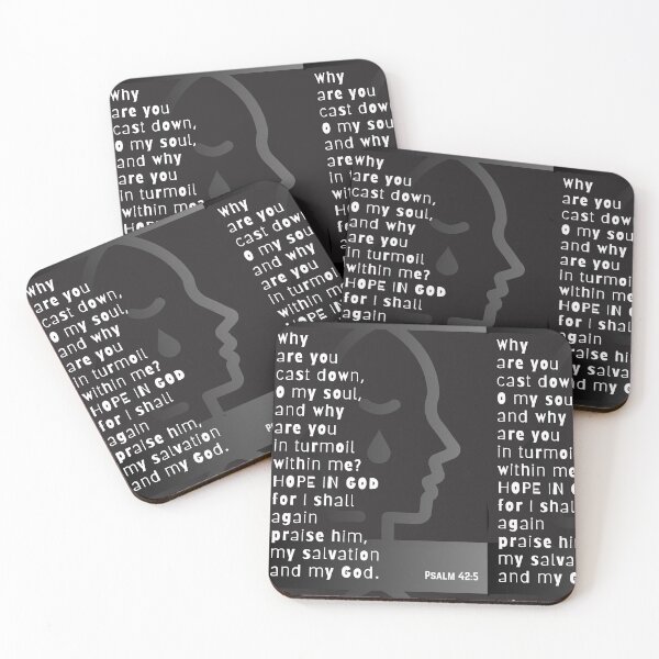 Item preview, Graphic Design - Psalm 42:5 Why are you cast down o my soul designed and sold by Boy and Belugee.
