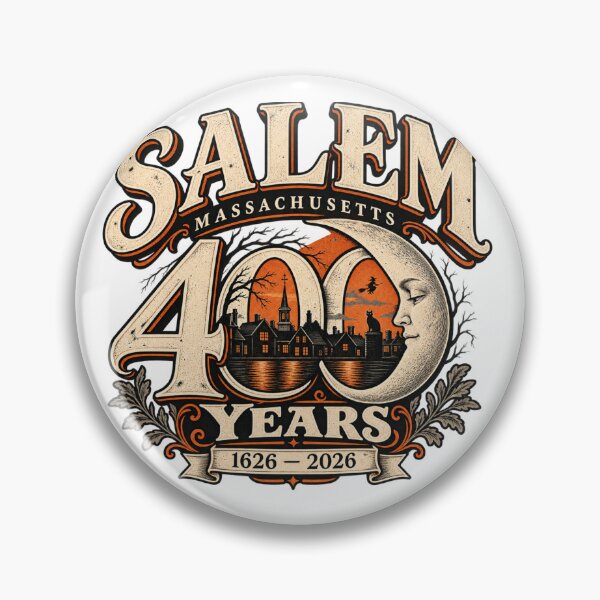 Item preview, Salem 400 Years Witch City Cat Massachusetts 2026 designed and sold by OUICHA.