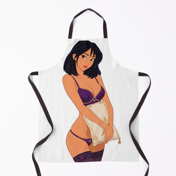 Item preview, Cartoon Pin Up – Purple Lingerie Vintage Glamour designed and sold by  Hollow Moon Studios..