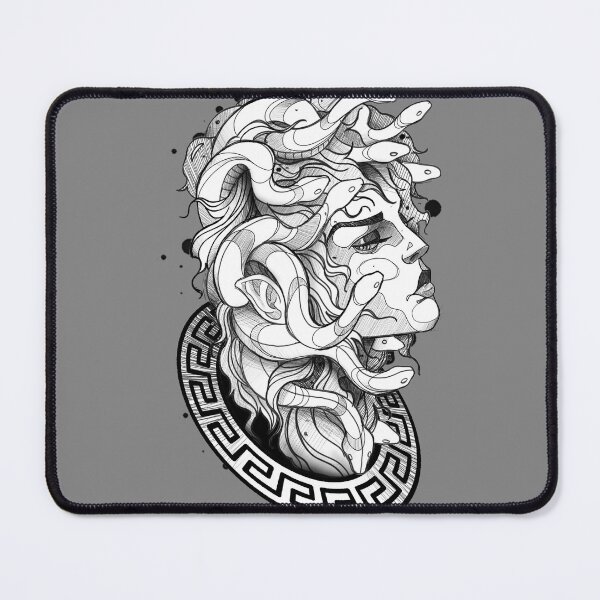 Item preview, Medusa and geometric pattern. designed and sold by Inked T.