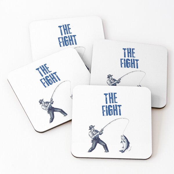 Item preview, The Fight - Vintage Fishing Design designed and sold by LookWhatIGot.