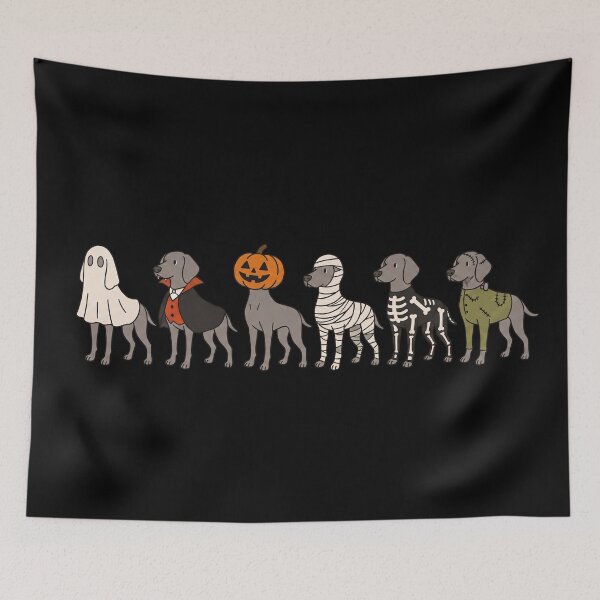 Item preview, Funny Weimaraner Halloween Costume Trick or Treat Mom Dad Kids designed and sold by FurryHavenPH.