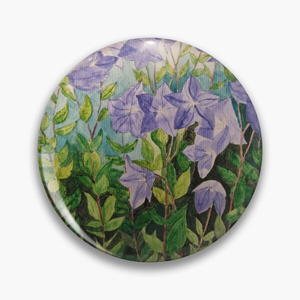 Item preview, Copy of Purple harebells watercolour painting  designed and sold by esvb.