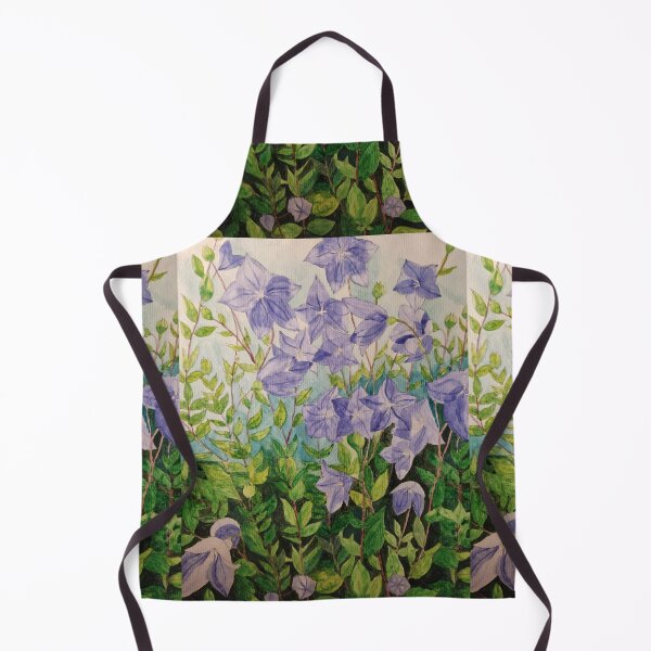 Artikelvorschau, Kopie des Aquarellgemäldes „Lila Glockenblumen“ entworfen und verkauft von esvb.